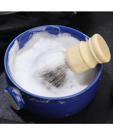 Awydky Ceramic Shaving Bowl - Dark Blue & Wide Mouth Design | Perfect for Men s Cream Shaving International Shipping Available - Buy Online on GoSupps.com