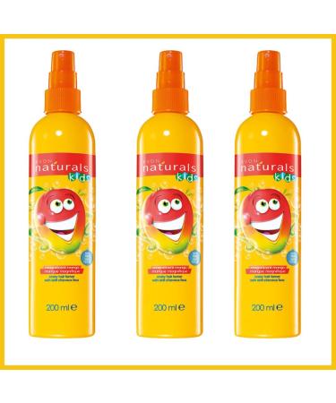 Magnificent Mango Detangling Spray for kids. Trio - 3-Pack for Silky Smooth Hair. A gentle nourishing formula for Tangle-Free Locks no tears no knots. Just perfect for unruly hair. - Buy Online on GoSupps.com