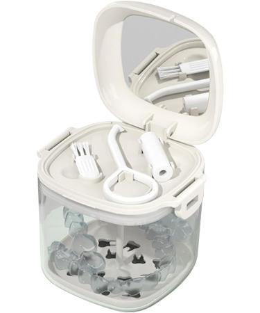 Neflum Night Guard Case - Clear Mouth Protection with Mirror & Brush | Ideal for Travel & Home | Keep Your Retainers Clean - Buy Online on GoSupps.com