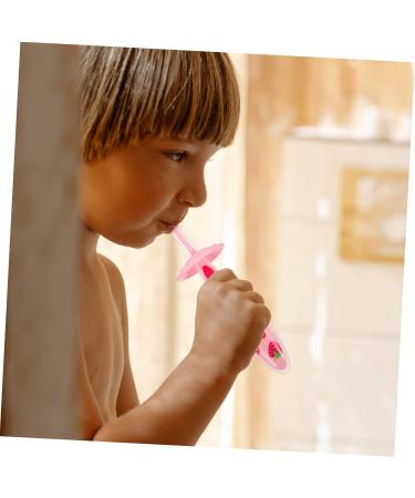 Minkissy 3-Pack Toddler Toothbrush Molar Toy - Pink Silicone Cleaning Brush & Massage Tool - Safe Food-Grade Accessories for Travel - Buy Online on GoSupps.com