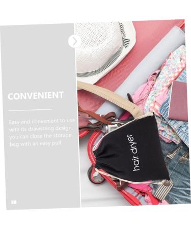 Housoutil 4 Pcs Hair Dryer Storage Bag Travel Outdoor Handbag 33x30x0.5cmx2pcs Assorted Colorx2pcs - Buy Online on GoSupps.com