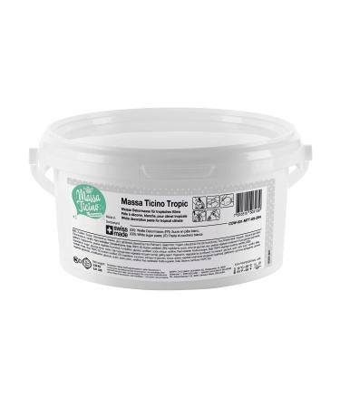 Mona Lisa Massa Ticino Tropic Bride White Rollfondant 2.5kg in bucket - Buy Online on GoSupps.com