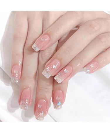 Tbeautfave Pink Glitter Nail Polish - Long-Lasting Water Based Formula for DIY Nail Art - Buy Online on GoSupps.com