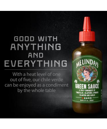 Melinda's Green Sauce Spicy Tomato Jalapeno 355ml - Buy Online on GoSupps.com
