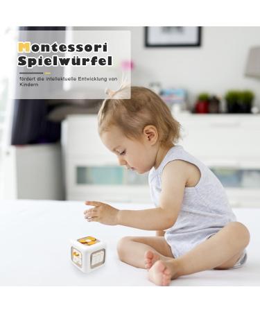 Penchuan Busy Activity Cube - Montessori Fidget Toy for Babies & Toddlers (1-4 Years) | Educational Motor Skills Development & Fun Activities - Buy Online on GoSupps.com
