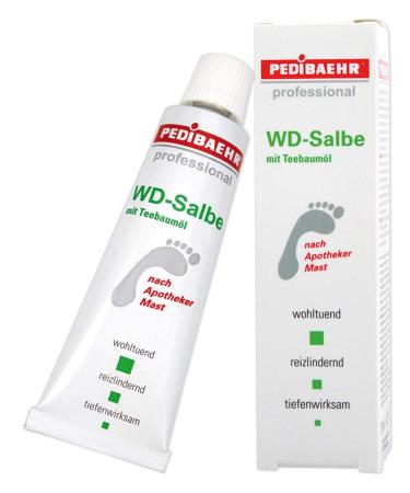 WD ointment with tea tree oil foot cream professional ingrown nails PediBaehr 30ml
