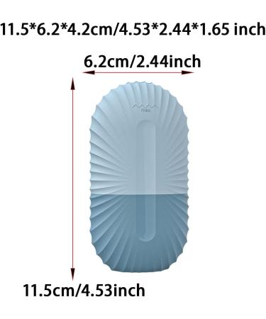 Zialofi Ice Roll for Face Ice Shell for Face Accessory Portable for Home Travel Ice Cube Roller Skin Tool Gifts Women blue - Buy Online on GoSupps.com