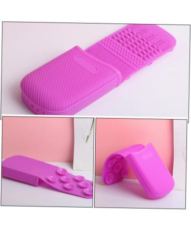 Beaupretty Makeup Brush Pad cosmetics brush clean mat brush cleaning pad brush cleaner mat brush scrubber multi function makeup brush cleaning mat brush cleaning tool Silica gel Multifunction - Buy Online on GoSupps.com