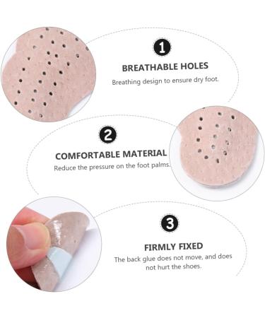 NOLITOY High Heel Pads - Forefoot Pad Inserts for Comfort & Grip | Non-Slip Leather Insoles for Heels - Foot Orthotic Support - Buy Online on GoSupps.com