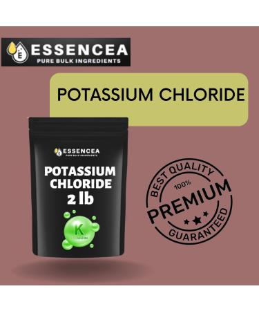 Essencea Pure Bulk Ingredients Potassium Chloride Powder 2lb | Potassium Supplement (32oz) - Buy Online on GoSupps.com