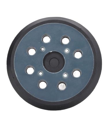 Polisher Backing Plate Solid 8 Holes 5 Inch Anti-Clogging Backing Plate Fine Finish for Random Orbital Sander
