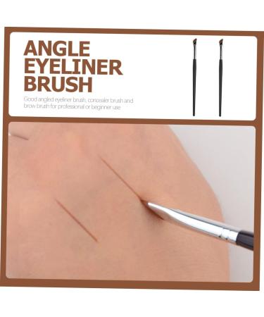 Didiseaon 4 Pcs Eyebrow Brush Makeup Brush Flat Tapered Brush Fine Flat Angled Brow Brush Bevel Cosmetic Miss - Buy Online on GoSupps.com