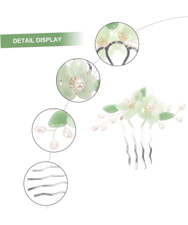 Beavorty Antique Hair Clasp Tiara Girls Combs Girl Tooth Comb Vintage Hair Clips Hanfu Hair Side Combs Decorative Hair Side Comb Flower Hair Combs for Women Small and Fresh Hair up Alloy - Buy Online on GoSupps.com