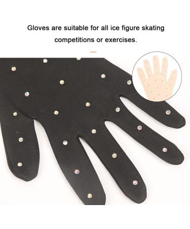 Kawehiop Women's Fashion Figure Skating Wrist Gloves - Breathable Fast-Drying Sunscreen Protection in Skin Color - Buy Online on GoSupps.com