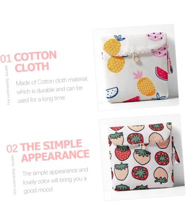 Lurrose 4pcs Napkin Pack Makeup Lipstick Travel Organizer - Compact & Stylish Pad Bag for Women - Buy Online on GoSupps.com