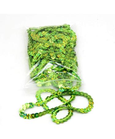 6mm Wide Laser Sequins Strip Trim - 140 Yards, 14 Colors - Perfect for Crafts, Fringe, Sewing - Eco-Friendly Handmade Sequin String - Buy Online on GoSupps.com