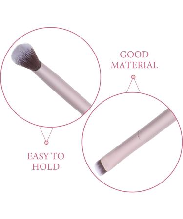 Baluue Eye Shadow Brush Blending Eye Brush Rose Gold Soft Synthetic Fibers Double-ended Eyeshadow Brush - Buy Online on GoSupps.com