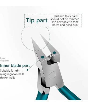 Kekafu Stainless Steel Nail Clippers and Cuticle Pliers for Women - Premium Nails Accessories - Buy Online on GoSupps.com
