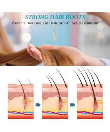 Hair Growth Serum Serum For Hair Density Hair Growth Oil Serum Anti Hair Loss Essence Hair Loss &Hair Thinning Treatment Hair Oil For Thinning Balding Fuller And Faster Growing Hair 60ml - Buy Online on GoSupps.com
