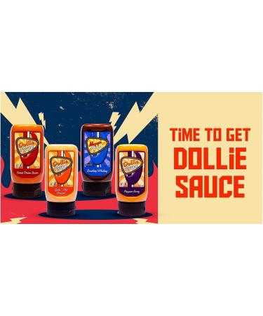 Dollie Sauce Sweet Onion Bacon - Dutch BBQ Sauce for Burgers Sandwiches & Dips - 300ml | International Shipping - Buy Online on GoSupps.com