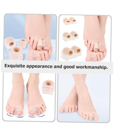 Bunion Toe Separators 6 Pairs - Silicone Gel Sleeves for Men & Women - Bunion Correctors & Toe Separators - 2.7x2.2cm - 3pcs - Buy Online on GoSupps.com
