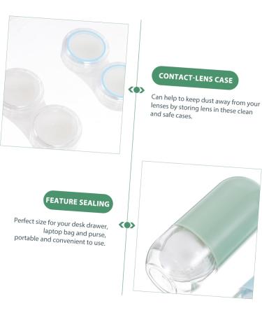 Beavorty 10 STK Cute Contact Lens Containers - Durable Seal Cases for Travel & Home Use - Buy Online on GoSupps.com