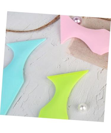 Vaguelly Eyeliner Silicone Plate 2pcs Multi-Function Eyeliner Stencil Eyelash Makeup Tool Silicone Mascara Applicator Silicone Eyeliner Aid Eyeliner Stencils - Buy Online on GoSupps.com