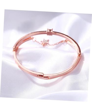 Mobestech 3pcs Moon Bracelet Star Cuff Bracelet Rose Gold Bracelet Women Bracelets Crystal Pendants Star Hand Jewelry Crystal Bracelets Sun Retro Chain Bracelet Gem Miss Silver Bracelet Rose Goldx3pcs 19.5*1.2cmx3pcs - Buy Online on GoSupps.com