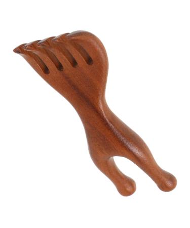 Beavorty comb for the scalp massage hair pimples of antistatic head massage comb pick comb for women wooden ridge wide tooth ridge made of wood practical hair massage device Robust wood comb