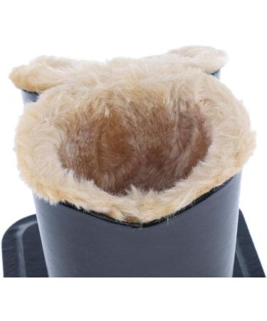 Saturey Double Heads Plush Lining Upright Desk Eyeglass Holder - Stylish Home Accessory for Eyewear Organization | International Shipping Available - Buy Online on GoSupps.com