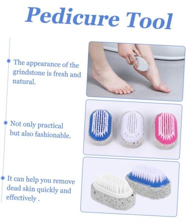 Healvian Lot de 6 Pierres Ponces Double Face Multifonctions pour P dicure Outils Exfoliants pour liminateur de Callosit s L gers et cologiques Usage Personnel et Couleur Al atoire 1 unit (Lot de 1) - Buy Online on GoSupps.com