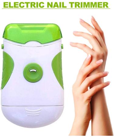 Electric Nail Trimmer Nail Clipper Nail File Manicure Tool Set Electric Nail Cutter Nail Trimmer Nail File Manicure Pedicure 2-in-1 Manicure Pedicure Tool For Newborn Kids Adults - Buy Online on GoSupps.com