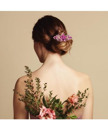 3 Pieces Vintage Crystal Barrette Clip Women's Hair Barrette with Rhinestones and Crystals Crystal Wedding Hair Barrette with Rhinestones Hair Accessories for Women and Girls - Buy Online on GoSupps.com