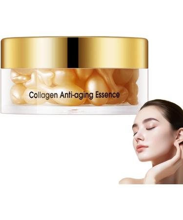 Crsetmyth Line Smoothing Night Serum Capsules 30 Pieces Capsules Moisturizing Essence Facial Serum Capsules AntiWrinkles AntiAging Skin Serum Capsules Fine Lines Reduction Skin Whitening Essence - Buy Online on GoSupps.com