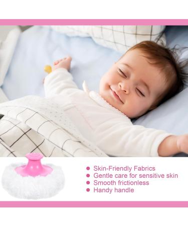 WLLHYF 2 Pcs Fluffy Powder Puff - Large Washable Cosmetic Applicator for Sensitive Skin | Perfect for Face & Body Makeup - Buy Online on GoSupps.com