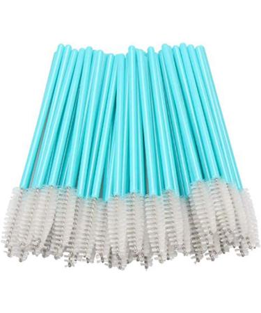guohanfsh 50Pcs Makeup Brushes Disposable Eyelash Eyebrow Brush Mascara Wands Grafting Eye Lashes Applicator Blue White Blue White - Buy Online on GoSupps.com