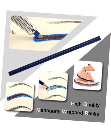 Mikinona Rings Coffee Three-point Pen Ruler Cup Eyebrow Pencil Microblading Blue Pigment Skin Dark - Buy Online on GoSupps.com