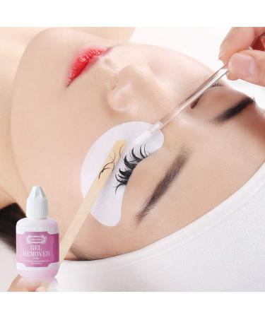 Gel Eyelash Extension Remover - Fast Dissolving Formula - 15ml (Pink) - Buy Online on GoSupps.com