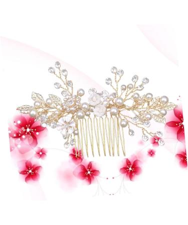 Didiseaon Alloy Hair Comb Crystal Hair Comb Bridal Hair Comb Women Hair Comb Hair Accessories Wedding Women's - Buy Online on GoSupps.com