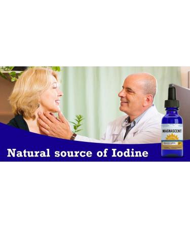 MAGNASCENT Nascent Iodine Liquid Supplement 2% Concentrated Solution - Energy Boost & Healthy Metabolism Support - 1 oz - Buy Online on GoSupps.com
