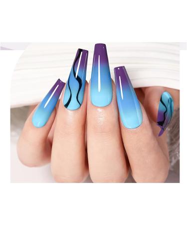 Colour Changing Gel Nail Polish Autumn Gel Nail Polish UV Brown Gel Nail Polish Autumn Colours Thermal Mood Changing Temperature Change UV LED Soak Off Nail Art Manicure Pedicure (009) - Buy Online on GoSupps.com