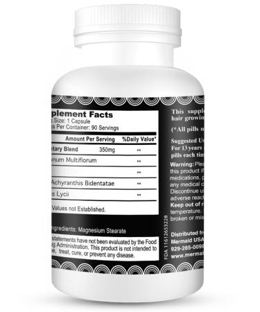Magic Herb King | Hair Growth & Thickness Support Capsules - Stop Hair Loss & Enhance Hair Beauty - Buy Online on GoSupps.com