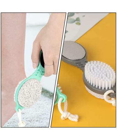 Exceart 4-Piece Callus Remover Set - Foot Pedicure Tools for Men & Women | Dead Skin Removal & Cleaning Scrubber - Buy Online on GoSupps.com