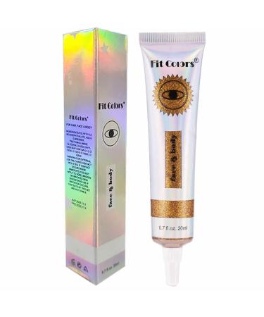 Shimmer Liquid Eyeshadow Long-Lasting Waterproof Glitter Eyeshadow | Professional Makeup Cream Eyeshadow Primer Kit for Women and Girls Pochy 09