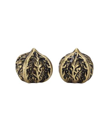Baoding balls metal stress balls exquisite and wear-resistant in retro style with 2 pieces for hand play objects
