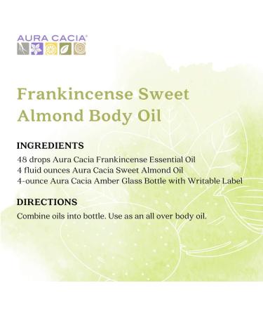 Aura Cacia Sweet Almond Skin Care Oil - GC/MS Tested Purity | 3.79L (128 fl. oz.) | International Shipping Available - Buy Online on GoSupps.com