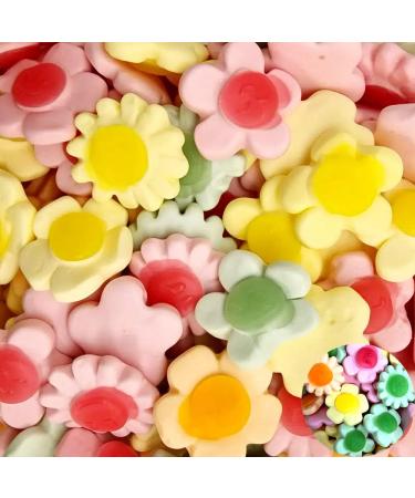 Happy Flowers Gummy Sweets 1kg Bag - Fruit Flavour Gummy Sweets - Buy Online on GoSupps.com