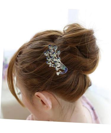 Ipetboom Womens Barrettes for Hair Bridal Hair Accessories Hair Barrette Pearl Hair Comb for Bridal Rhinestone Hair Clip Hairpins Hairpin Comb Hair Pin Comb Earth Tones Miss Five-tooth Comb - Buy Online on GoSupps.com