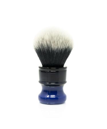 The Crown 24mm Shaving brush by Henri et Victoria | Synthetic Tuxedo Hair Knot with Durable Resin Handle | Get a Barber Quality Lather Each Time 24mm Orange03