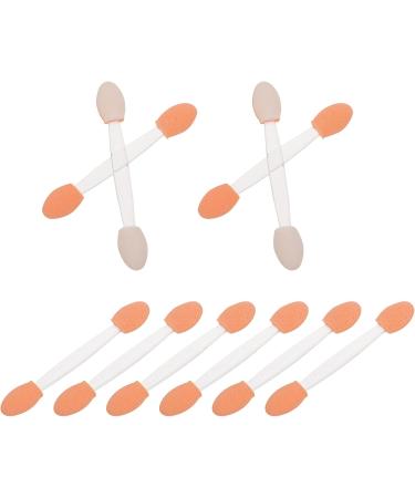 FOMIYES Eye Makeup Makeup Eyeshadow 100pc Eyeshadow Dual Sides Eyeshadow Brush Sponge Applicator Makeup Tools for Women Girls Double Ended Makeup Brush Dual Ended Makeup Brush White - Buy Online on GoSupps.com